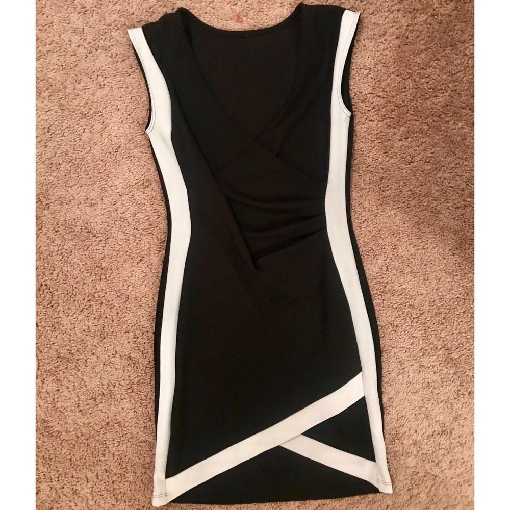 Black and White Dress